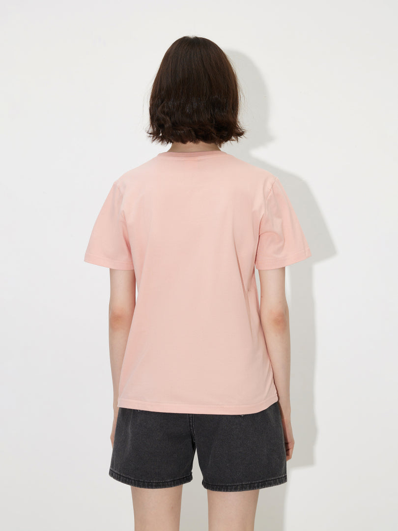 Printed Cotton T-Shirt 120716