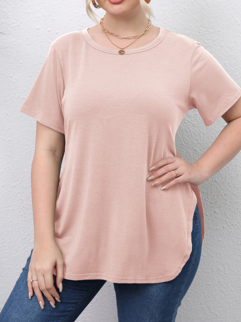 Plus Size    Pullover T-Shirt 1248362