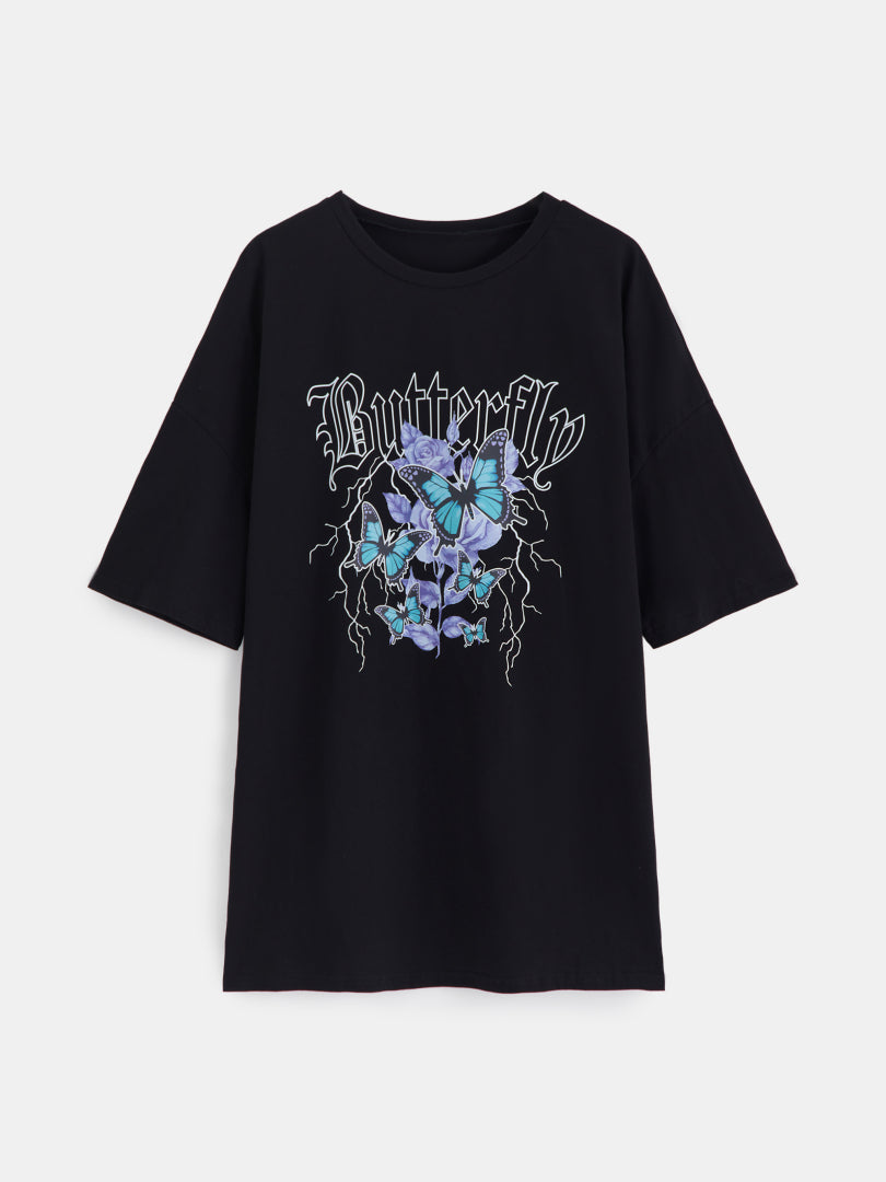 Printed Pullover T-Shirt 1237462