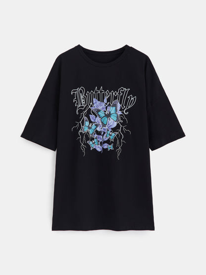 Printed Pullover T-Shirt 1237462
