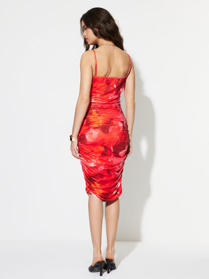 Gathered Bodycon Dress 1294242
