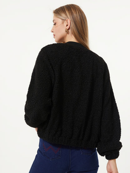 Zipper Bomber Jacket 97718