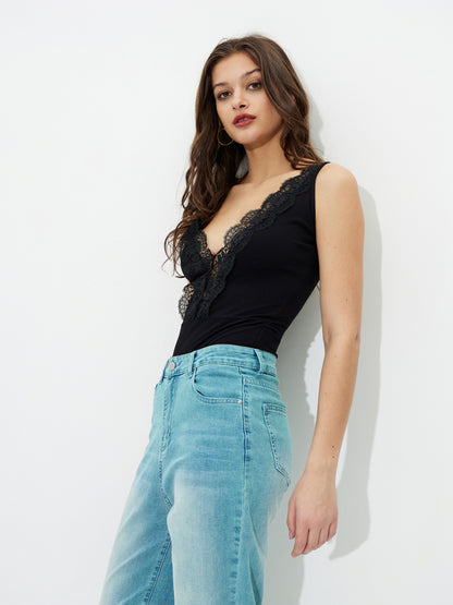 Sheer Bodysuit 1247542