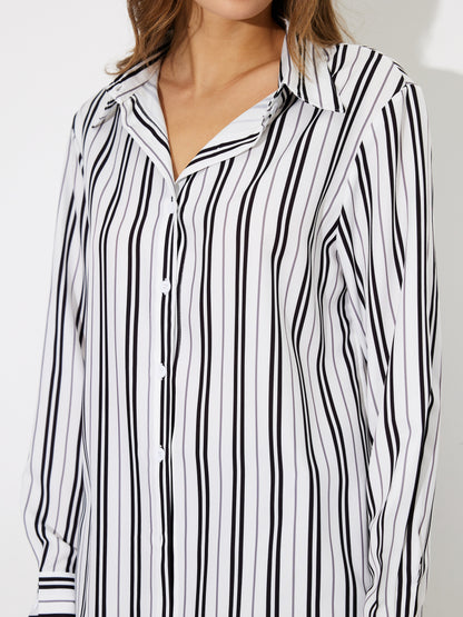 Placket Blouse 117718