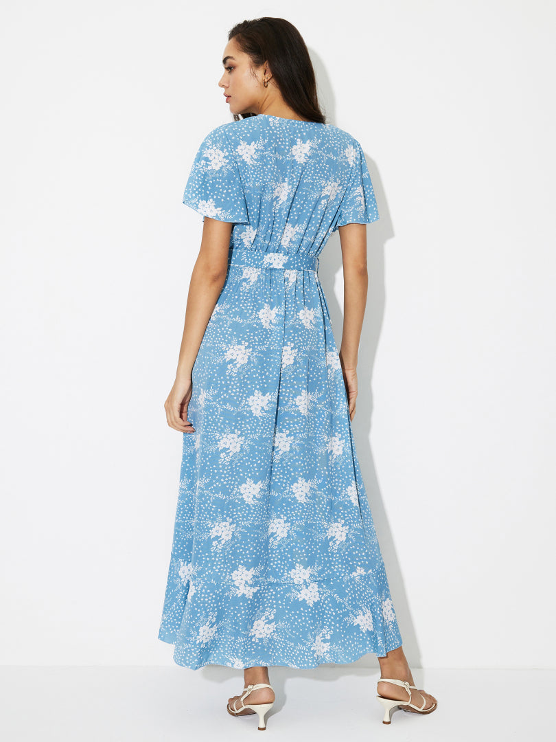 Ruffle A-Line Dress 118761