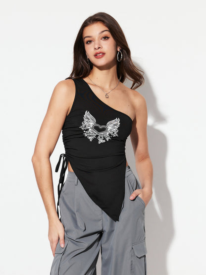Drawstring Tank Top 1290382