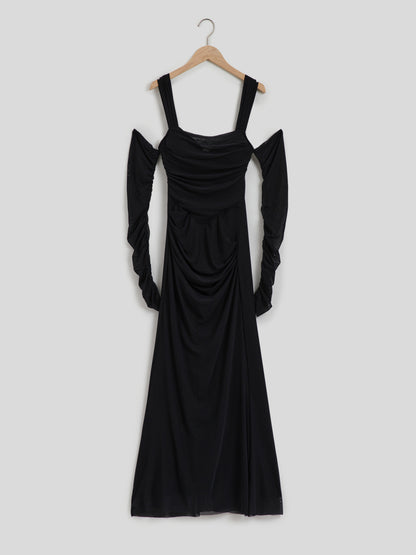 Cold-Shoulder Bodycon Dress 117667
