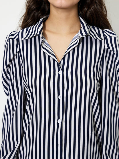 Placket Blouse 119397