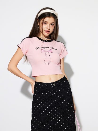 Patchwork Pullover T-Shirt 1291412