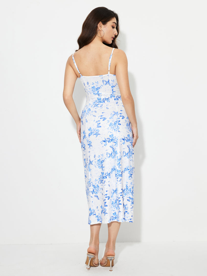 Slit Bodycon Dress 1252562