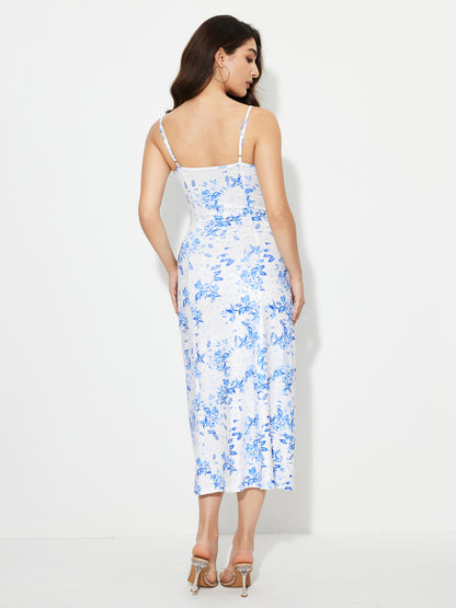 Slit Bodycon Dress 1252562