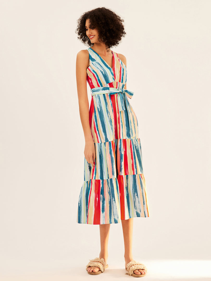 Ruffle Tank Dress 100898