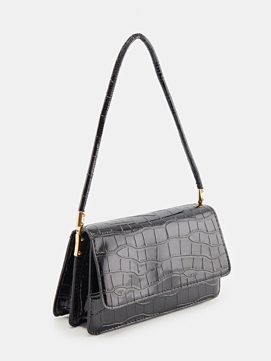 Small Structured Shoulder Bag 120461