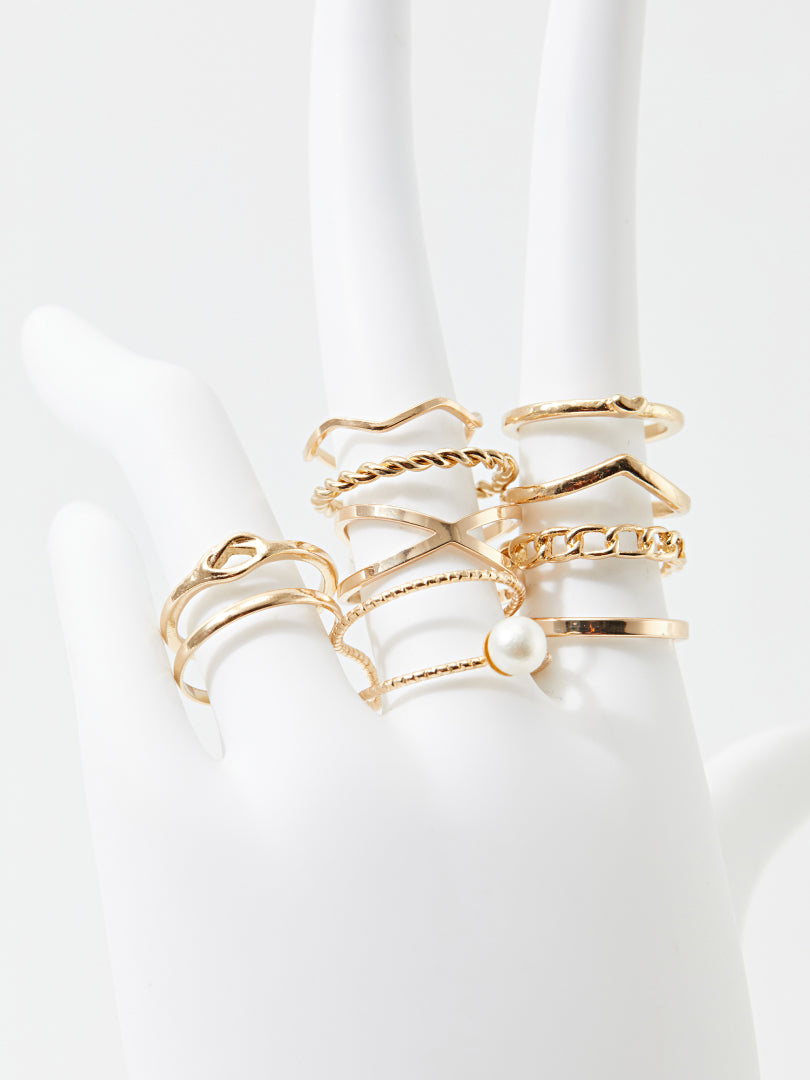 Geometric Ring Set 120532