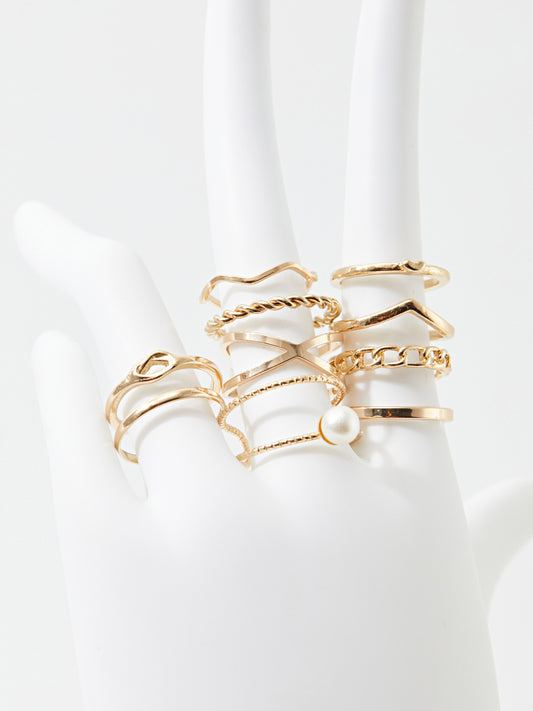 Geometric Ring Set 120532
