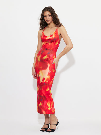 Open Back Bodycon Dress 1262942