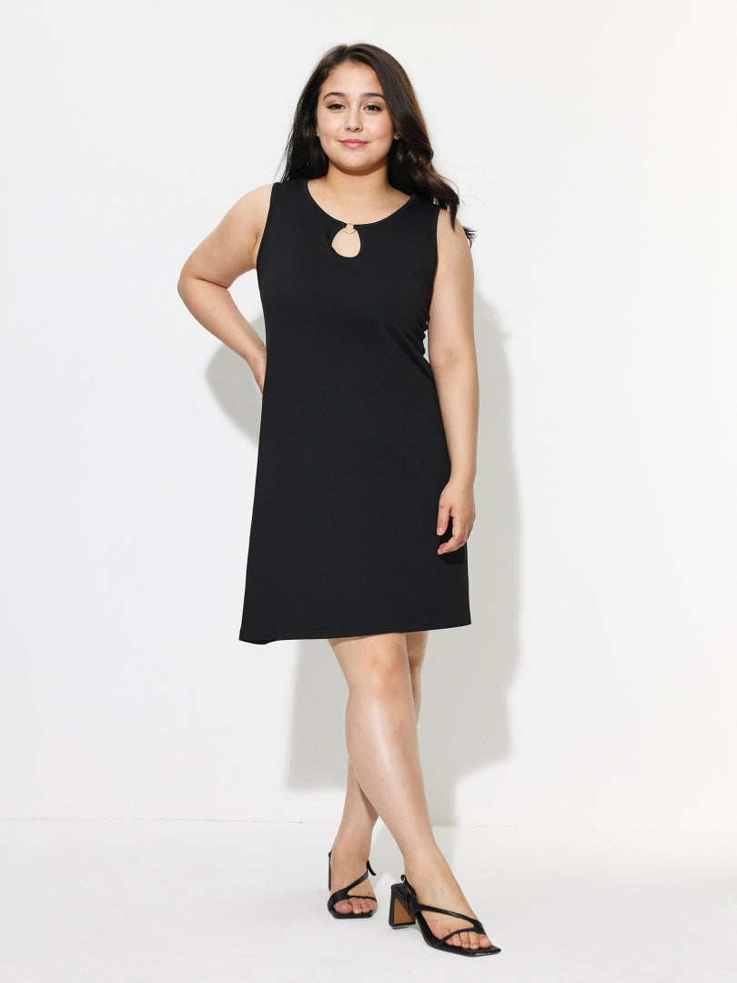 Plus Size Ring Tank Dress 1292602