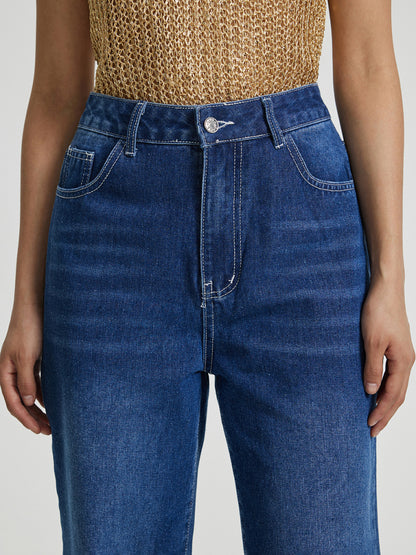 Straight Leg Jeans 113829