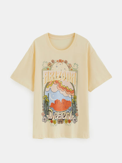 Printed Pullover T-Shirt 1262842