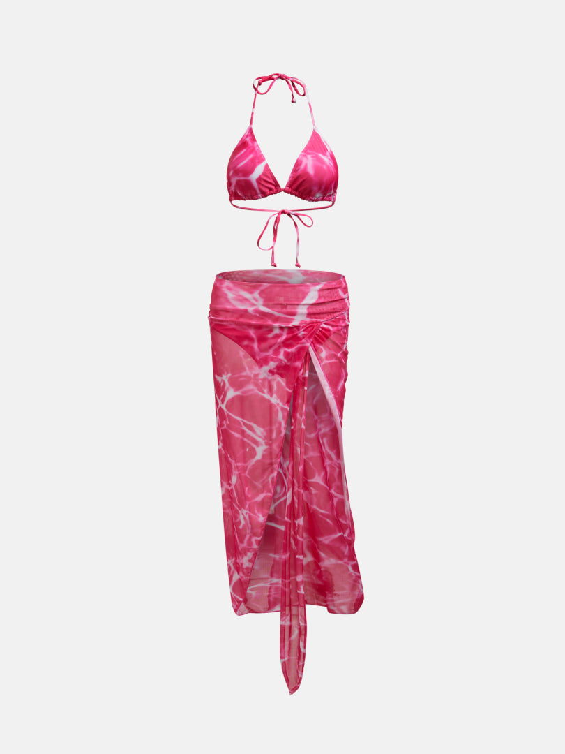 Color Block Bikini Set 1271302