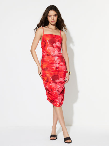 Gathered Bodycon Dress 1294242