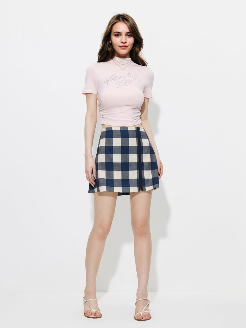 Color Block A-Line Skirt 1259852
