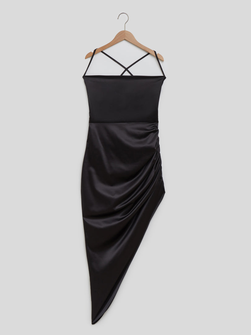 Gathered Slip Dress 116883