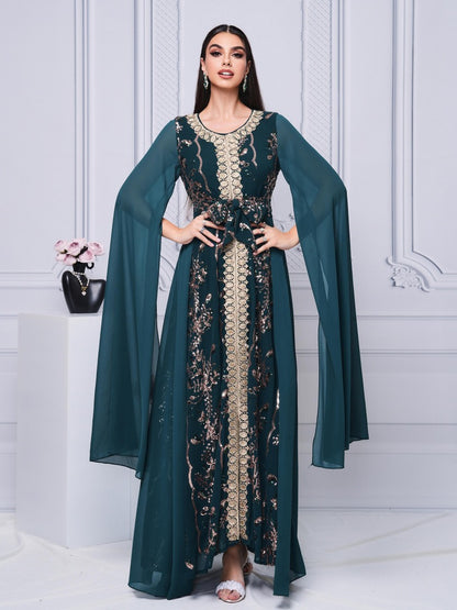 Sequinned Arabian Dresses 1308002