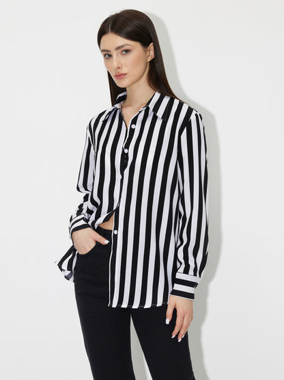 Placket Blouse 119402