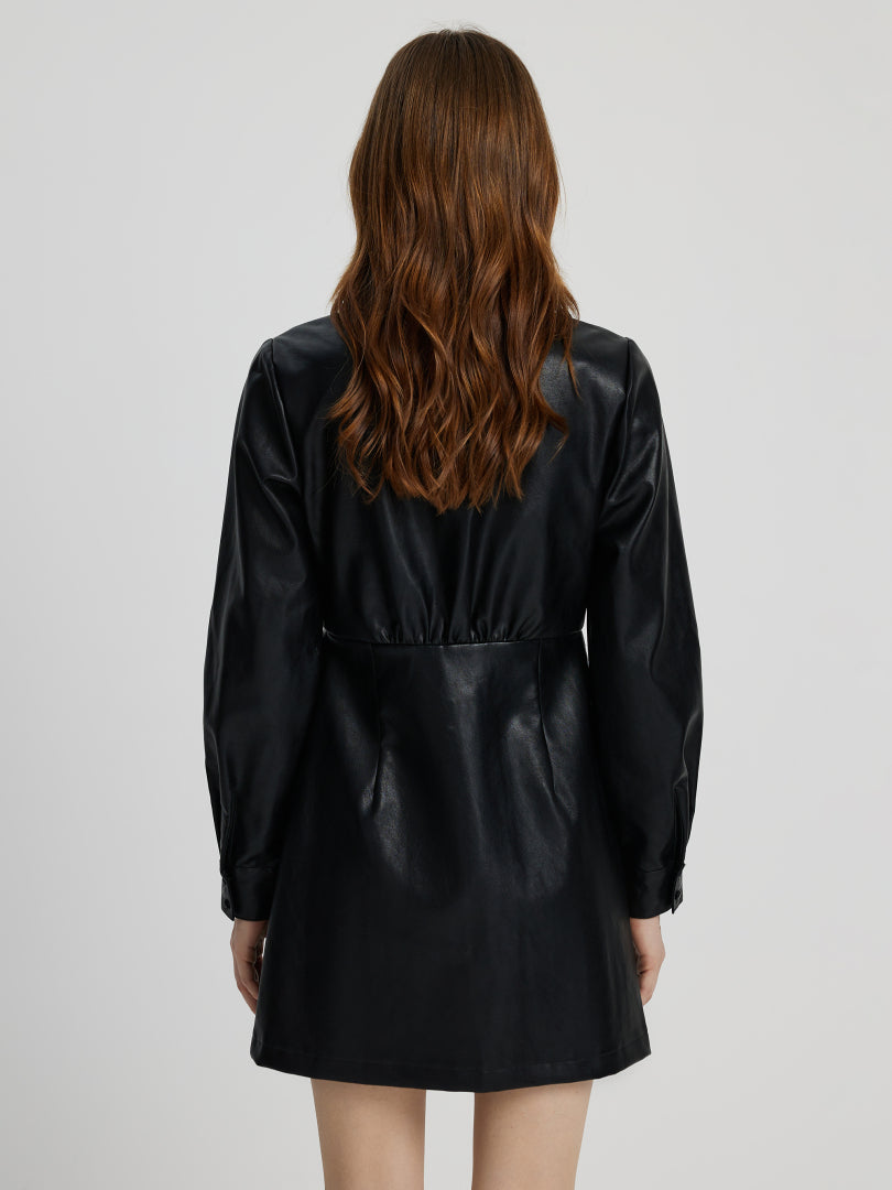 Gathered Blazer Dress 110712