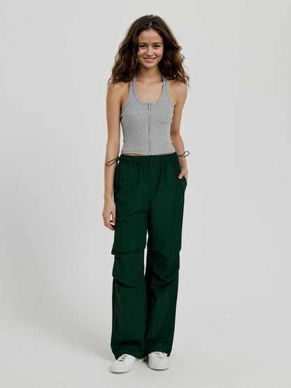 Gathered Cargo Trousers 111352