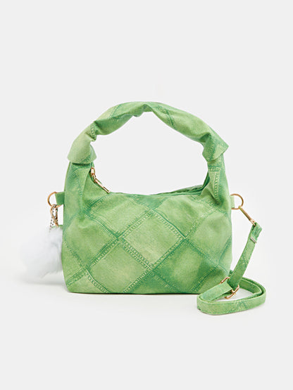 Plaid Baguettes Sling Bag 120453