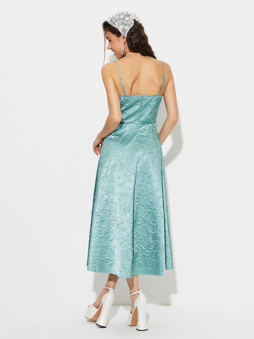 Open Back A-Line Dress 1295732