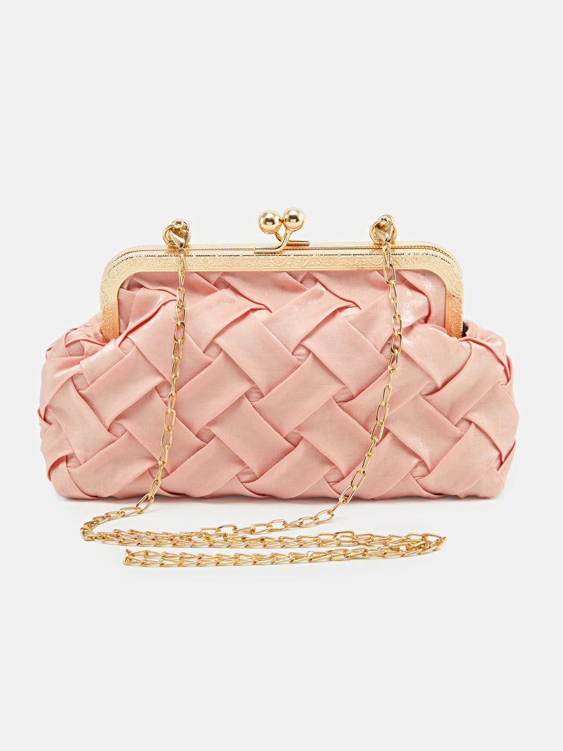Basket Weave Sling Bag 120421