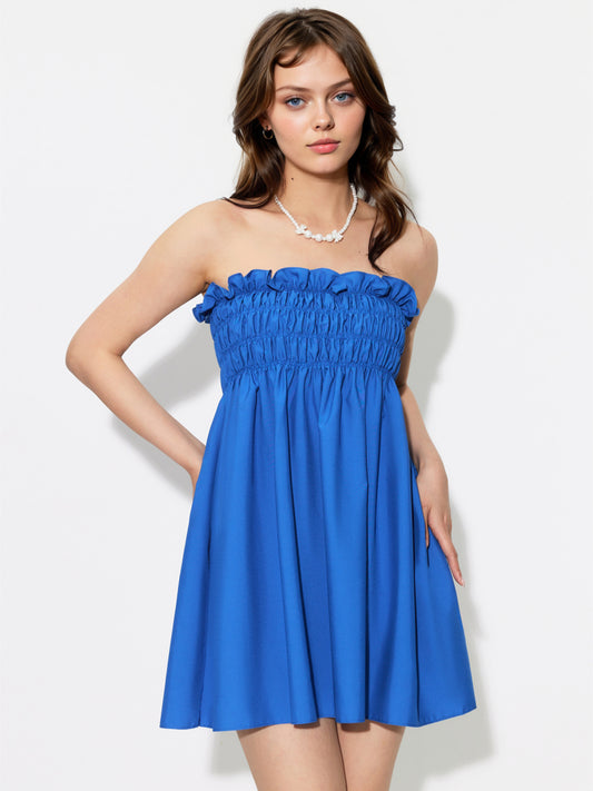Smocking Tube Dress 1296672