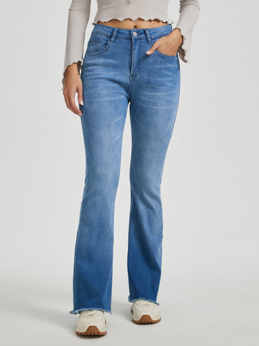 Flare Leg Jeans 116510
