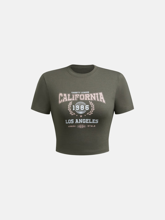 Printed Pullover T-Shirt 1268862