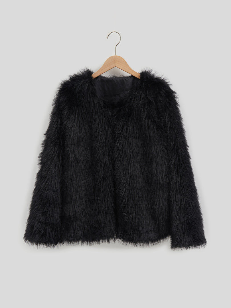 Faux Fur Coat 114441