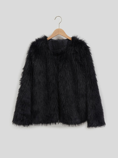 Faux Fur Coat 114441