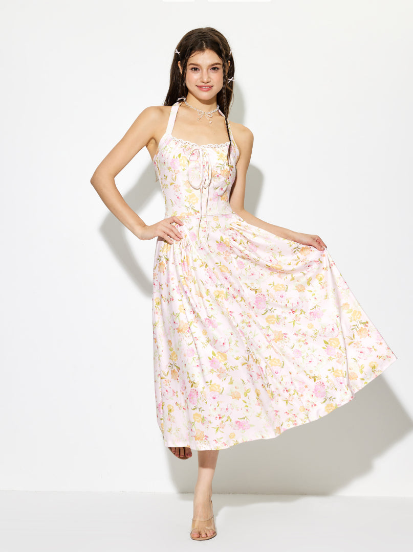 Printed A-Line Dress 1268502