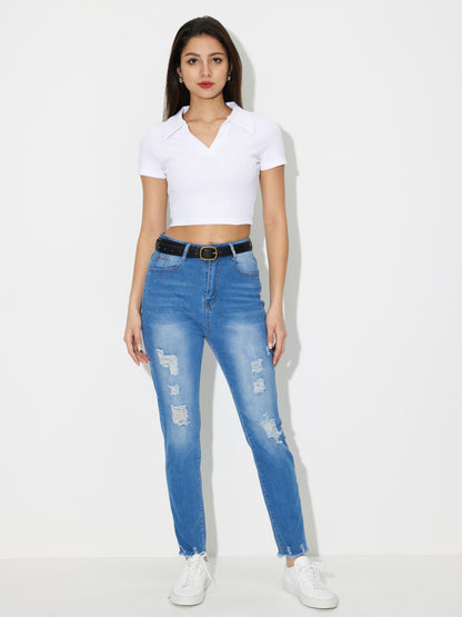 Ripped Skinny Jeans 119199