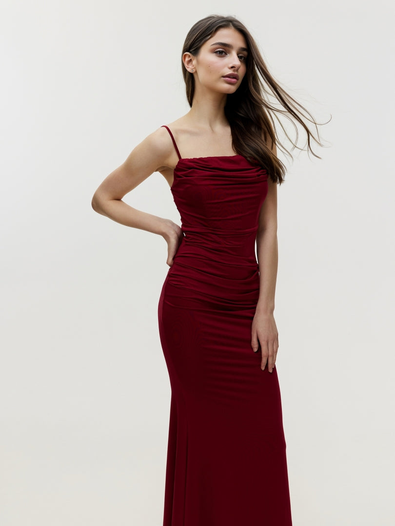 Maxi Gathered Cami Dress 107375