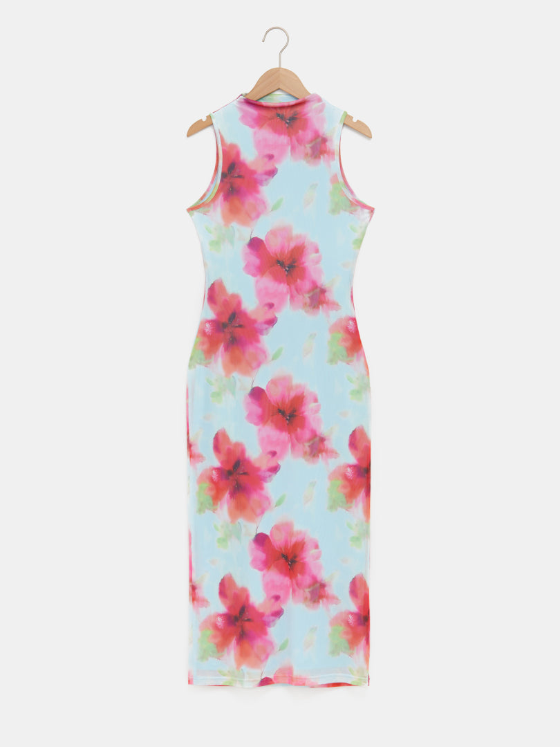 Printed Bodycon Dress 119568