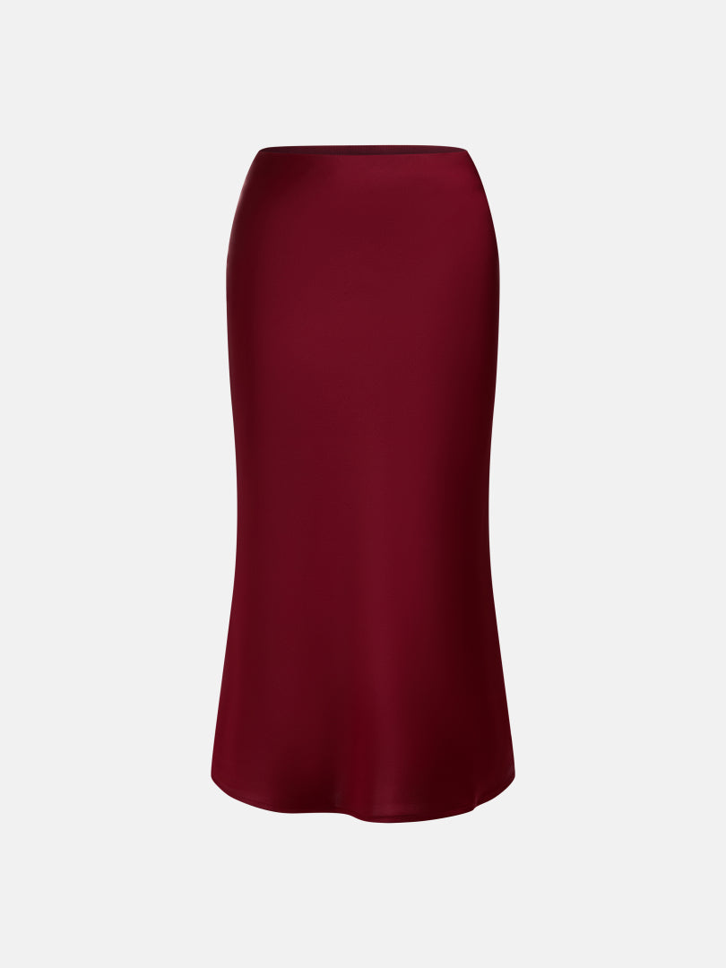 Slit A-Line Skirt 1289472