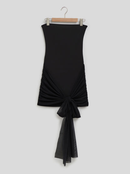 Tie-Up Detail Bodycon Dress 117543