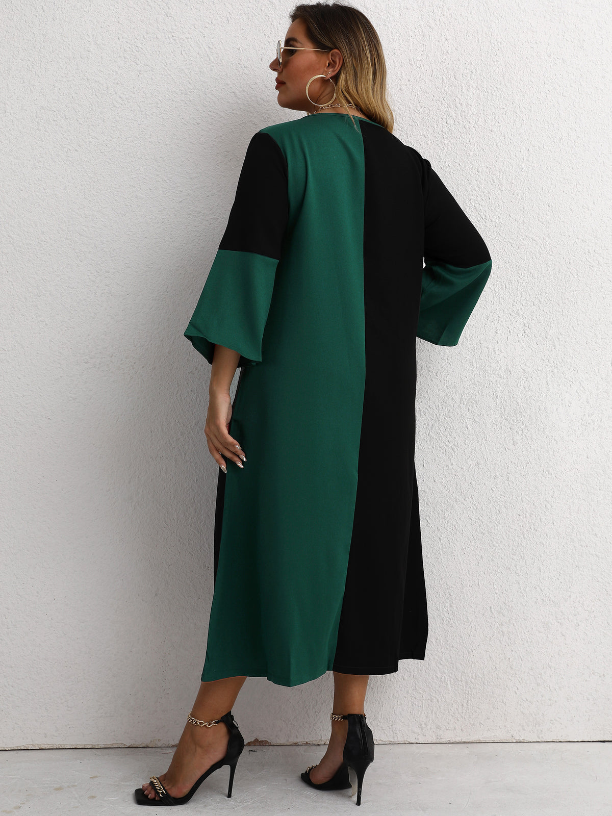 Color Block Arabian Dresses 1244862