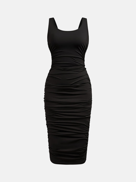 Gathered Bodycon Dress 1268472