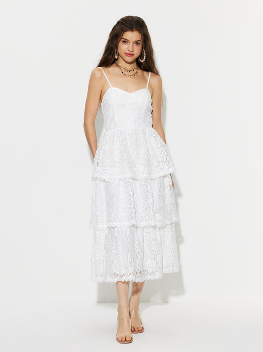 Ruffle A-Line Dress 1295862