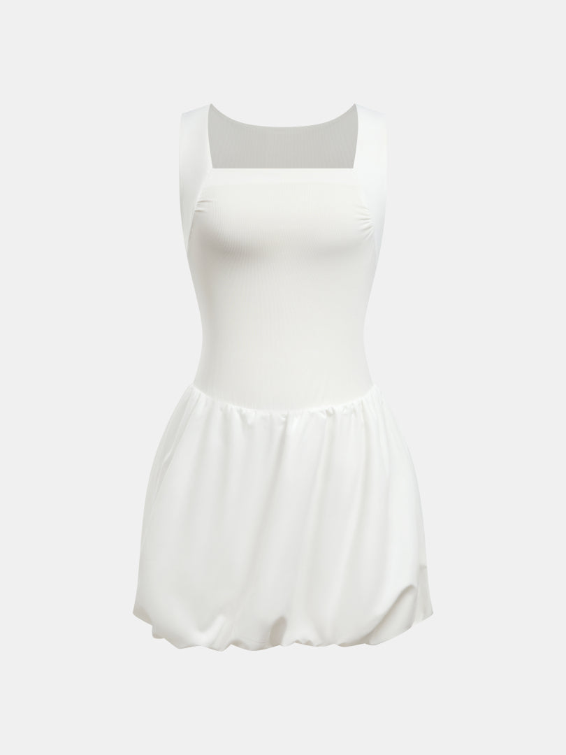 Gathered A-Line Dress 1293312