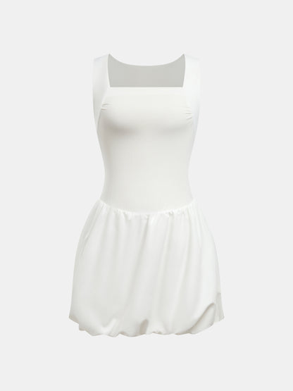 Gathered A-Line Dress 1293312
